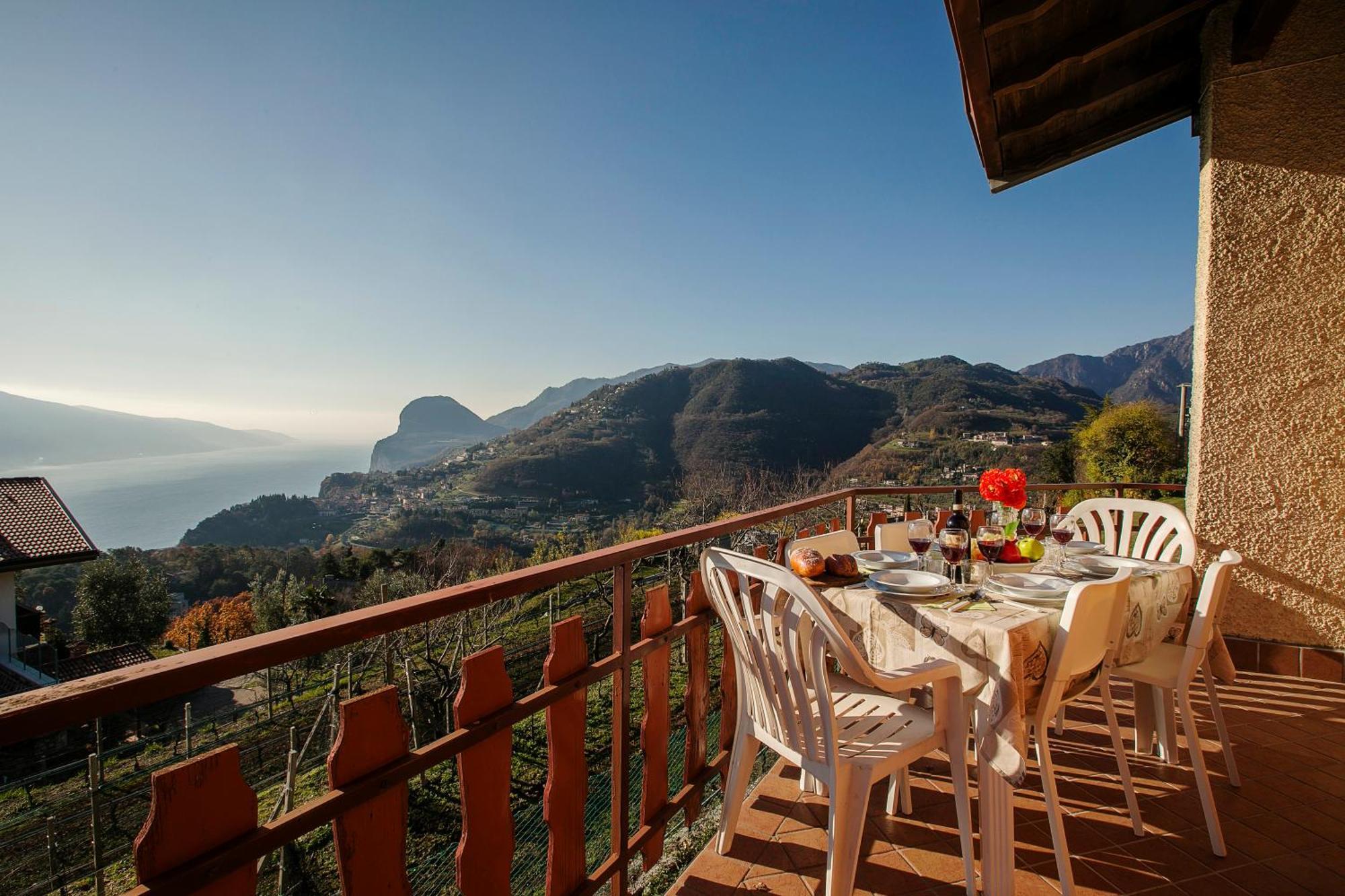 Balcone Panoramico Sul Garda - Happy Rentals Tremosine Buitenkant foto
